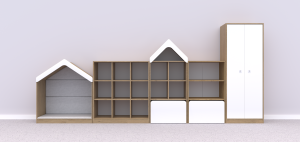 Zestaw mebli BLOX Base 4