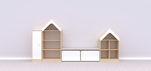 Zestaw mebli BLOX Base 12