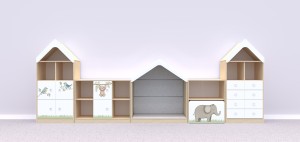Zestaw mebli BLOX Nature 11