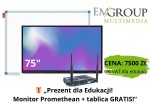 Monitor interaktywny Promethean LX 75" z OPS